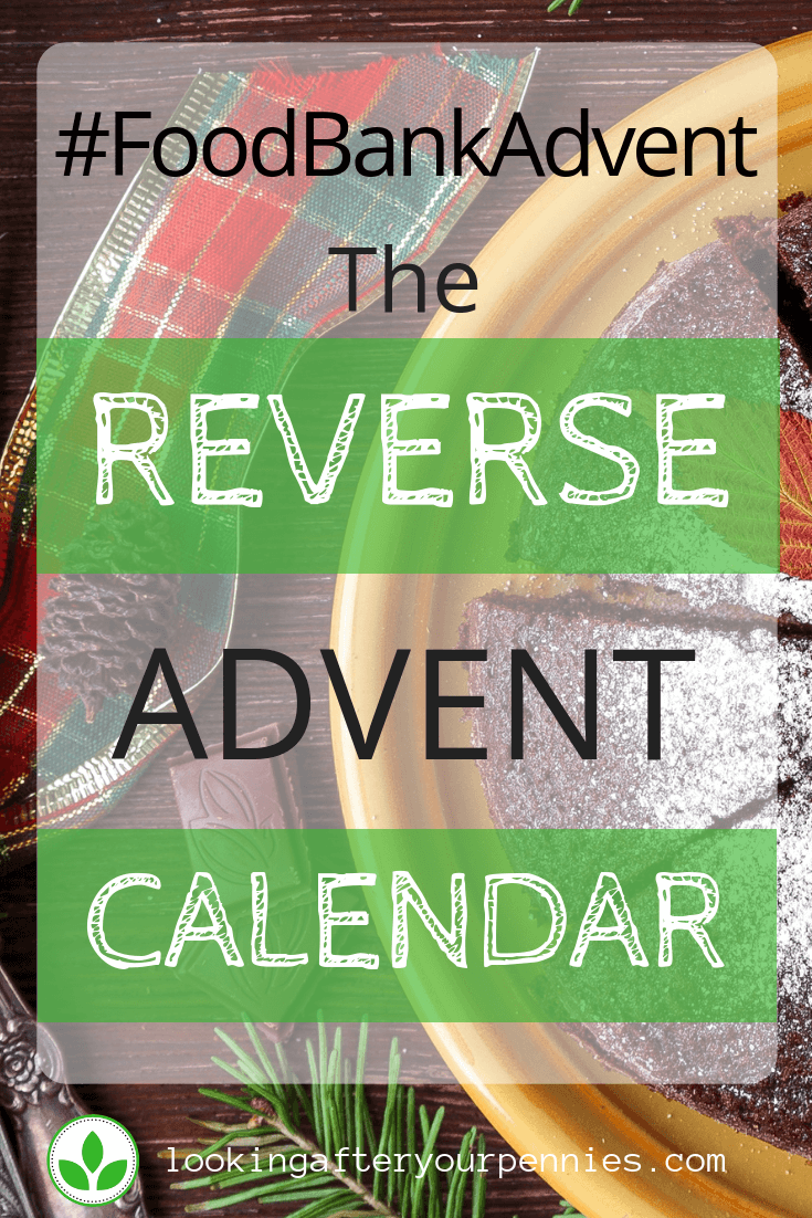 reverse advent calendar