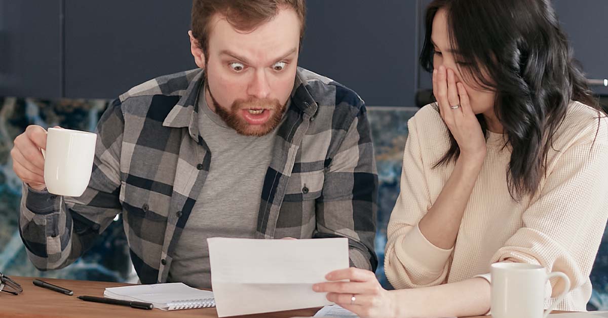 Couple need to save energy at home