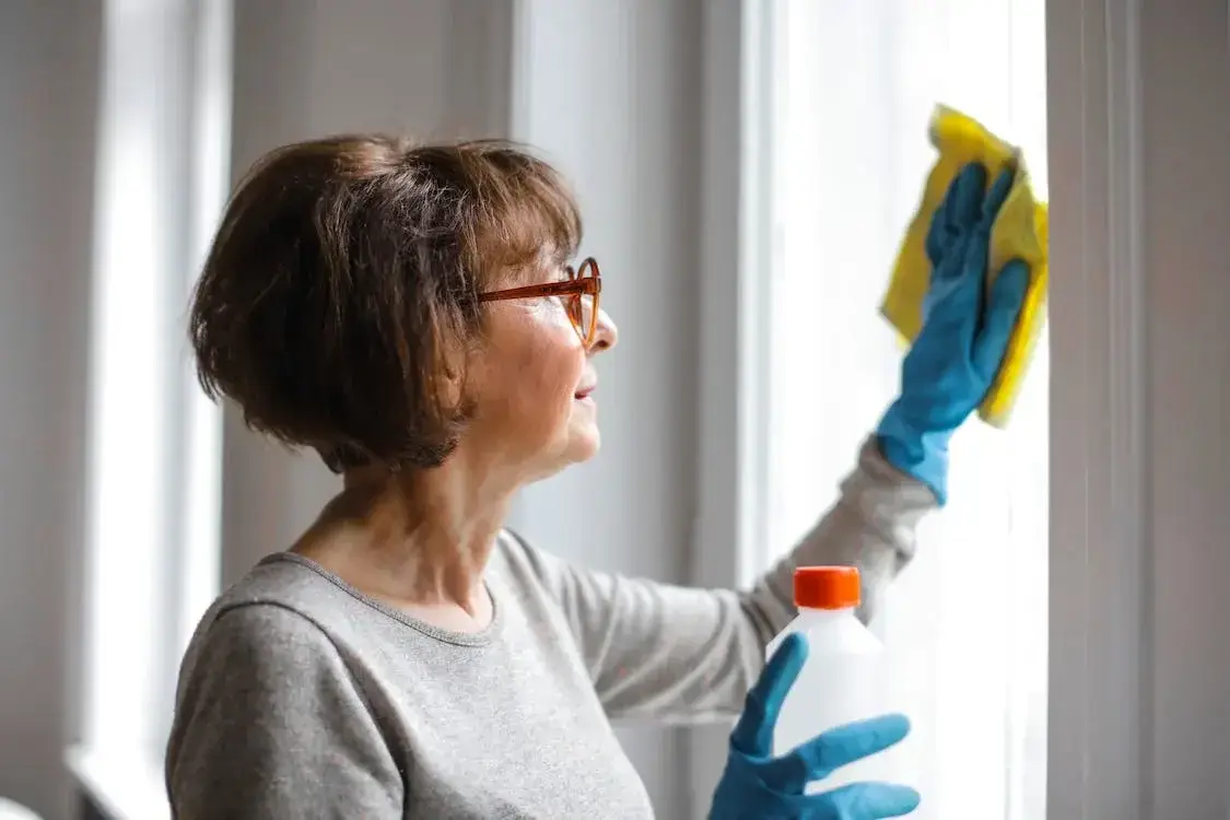 cleaning with your home made cleaning products