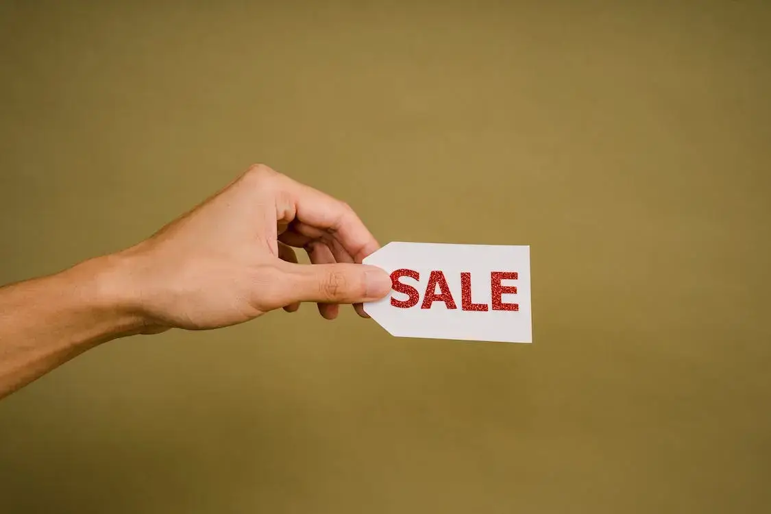 personal finance lessons - don't look for a sale sign, look for value